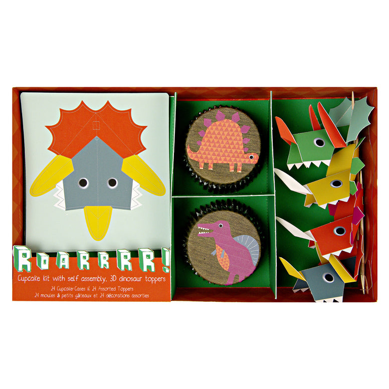 Dinosaur Cupcake Kits