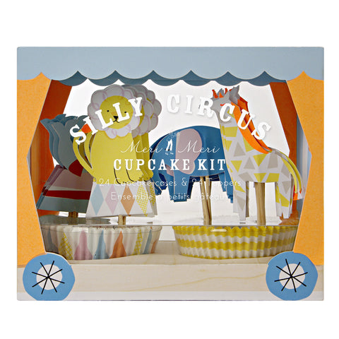 Silly Circus Cupcake Kit