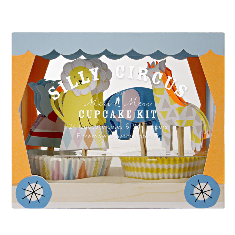 Silly Circus Cupcake Kit