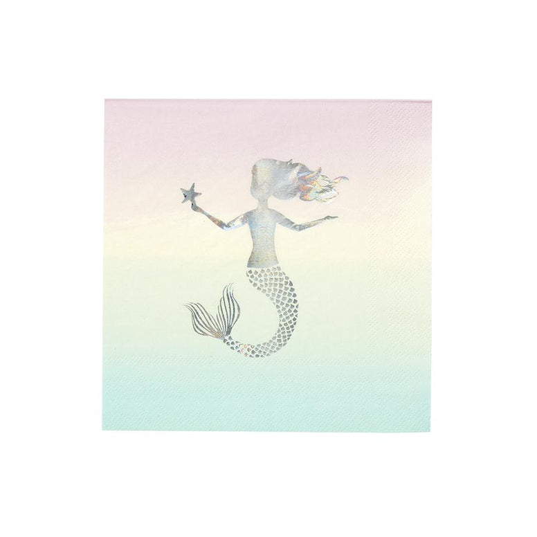 We Heart Mermaids Napkins